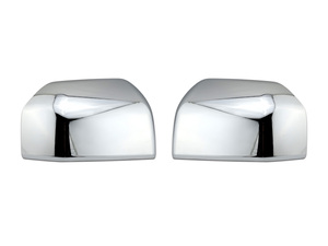 Parti auto esterne autoadesive in plastica ABS cromate per 2015-2016 <span class=keywords><strong>Ford</strong></span> F150 copri metà specchietto retrovisore - Product Image 2
