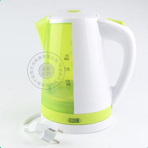 กาต้มน้ำไฟฟ้าแฟรงค์ 1.0 ลิตร ปิดอัตโนมัติ ป้องกันการต้มจนแห้ง ร้อนเร็ว 4-6 นาที ตัวเครื่องพลาสติก สีขาวเขียว - Product Image 1