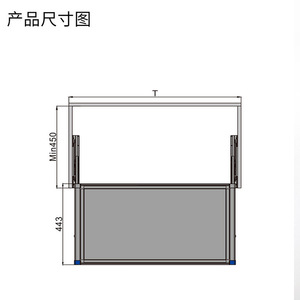 Cooper Pull Out Basket Telescopic Rack Rectangle Adjustable <b>Drawer</b> Style <b>Storage</b> Organizer for Clothing and Linens - Product Image 4