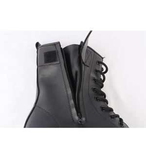 फैक्टरी मंजूरी बिक्री पुरुषों के काले सामरिक जूते फैशन क्लासिक उच्च-शीर्ष जूते जिपर आउटडोर हाइकिंग कम कीमत पदोन्नति जूते - Product Image 6