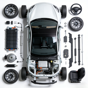 Kit de Suspensión Deportiva, Alerón Delantero para Tesla Model 3 Highland, Accesorios - Product Image 3