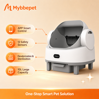 Litière Intelligente pour Chat Little Elephant CH-ICB023, Toilette Automatique Auto-Nettoyante pour Chat, Contrôle par Application, Grande Capacité 9L, Poubelle pour Déchets d'Animaux