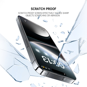 Protector de Pantalla de Vidrio Templado HD para iPhone 15 16 17Pro, Película Protectora HD para Teléfono Móvil - Product Image 4