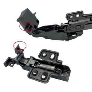 บานพับอลูมิเนียมหัวเหลี่ยม 165 องศา ปิดแบบนุ่มนวล พิเศษสำหรับบานตู้มุม - Product Image 5
