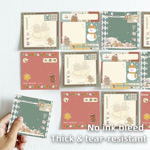 Blocs-notes créatifs de Noël transfrontaliers à adhérence extra-forte <span class=keywords><strong>pour</strong></span> messages, esthétiques et pratiques - Product Image 3