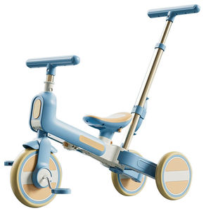 Tricycle pliable 3-en-1 pour enfants XS-1015, réglable et portable, mini-tricycle d'équilibre à 3 roues, cadre en plastique et métal - Product Image 5