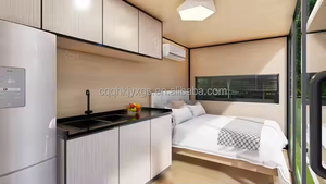 Tailles de couleurs personnalisables Offre Spéciale en usine ignifuges étanches à l'humidité et respirantes pour <span class=keywords><strong>hôtel</strong></span> Apple Cabin Container House 50-Year - Product Image 4