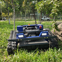 Tondeuse à gazon électrique pour terrains exceptionnels avec sonde de terrain de précision micro, idéale pour les jardins périurbains australiens