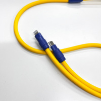 Câble de données à puce en silicone liquide certifié MFi Original C94 C189 3A PD câble de chargeur de charge rapide USB C pour câble iPod iPhone1314