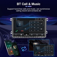 Reproductor de DVD para Auto con Pantalla de 9 Pulgadas, 64GB, CarPlay, Android Auto, Mirror-link, Radio para VW Golf 5 6 Jetta MK5 MK6 Polo Passat SKODA Octavia