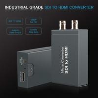 Convertisseur adaptateur 3G SDI vers HDMI, mini convertisseur 3G HD SDI vers HDMI pour la prise en charge des signaux TV SD HD et 3G SDI 1080p