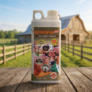 Engrais liquide organique Biota Group Biotaternak Plus 1 litre pour les cultures céréalières et les plantes horticoles PT. Tunas Harmoni Abadi - Product Image 3