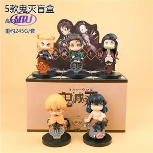 Figurine de dessin animé de dessin animé Kamado <span class=keywords><strong>Nezuko</strong></span> Kochou Shinobu, 6 pièces/ensemble, boîte aveugle surprise, jouet, animation, <span class=keywords><strong>manga</strong></span>, 6 pièces - Product Image 2