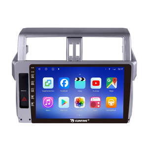 Thiết Bị Định Vị GPS Cho Xe Hơi Toyota Land Cruiser Prado 2014-2017 10 Inch Bộ Điều Hướng GPS Quad-Core Kép 2 Din 8 Cho Xe Hơi - Product Image 4