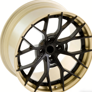 Rines de Aleación Forjados Personalizados de 2 Piezas, 18-23 Pulgadas, 5x112 5x120 para Mercedes y Audi, Diseño Cóncavo, Acabado Cepillado, Nuevos - Product Image 1