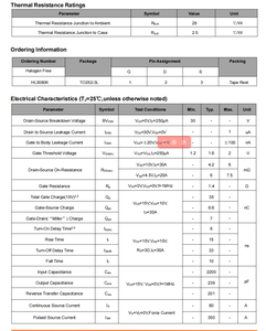 Ban đầu <span class=keywords><strong>MOSFET</strong></span> IC bóng bán dẫn điện tử loại 30V 80A chuyển đổi nhanh n-ch 3080k <span class=keywords><strong>MOSFET</strong></span> 252 Loại sản phẩm bóng bán dẫn - Product Image 4