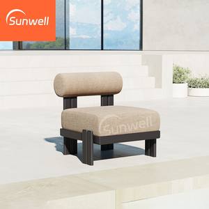 Ensemble <span class=keywords><strong>de</strong></span> canapés <span class=keywords><strong>de</strong></span> <span class=keywords><strong>salon</strong></span> extérieur en aluminium moderne <span class=keywords><strong>de</strong></span> luxe pour cour, villa et hôtel - Imperméable et écologique - Product Image 3