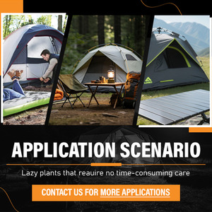 Ensemble de tente de <span class=keywords><strong>camping</strong></span> compacte pliable facile à transporter, tente Oxford imperméable et résistante au vent avec revêtement argenté <span class=keywords><strong>pour</strong></span> la protection solaire, idéale <span class=keywords><strong>pour</strong></span> les vacances à la plage - Product Image 5