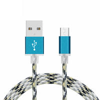Kabel Data Transfer Micro USB 3.0 dengan Konduktor Tembaga Murni, Jalinan Nilon 3Ft, Jaket TPE, Pengisian Cepat 3A