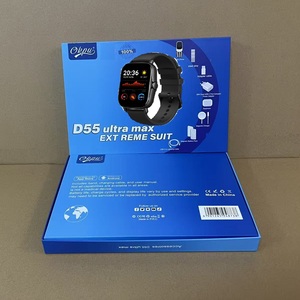 ชุดยอดนิยม D55 Ultra Max Set 11 in 1 นาฬิกาอัจฉริยะ พาวเวอร์แบงค์ หูฟัง โทรศัพท์มือถือขนาดเล็ก อะแดปเตอร์แปลงไฟ สายชาร์จ เคสใส่นาฬิกา และสายรัด 3 เส้น - Product Image 1