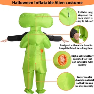 Quick Inflation Adult Cosplay Inflatable Alien Holiday Suit Halloween Inflatable Costume For Party Fun