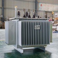 Transformateur industriel immergé dans l'huile à trois phases PENGTAI 500 kVA 35 kV 50/60 Hz à double enroulement entièrement scellé modèle S11