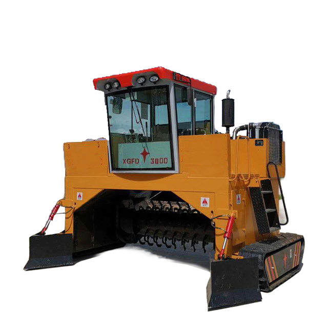 Bo Long Organic Fertilizer Production Compost Windrow Turner Factory Direct Sales