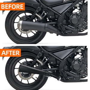 Silencieux d'échappement pour moto HONDA REBEL300 <span class=keywords><strong>REBEL500</strong></span> Racing Performance, emplacement d'origine - Product Image 6