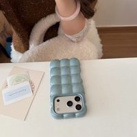 Coque de téléphone à bulles tridimensionnelles électro-plaquées, simple et élégante, adaptée à divers modèles de coques de téléphone