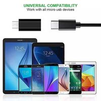 Câble de charge rapide et de synchronisation de données USB-C vers USB-C Type-C 60W 10G 5A avec conducteurs en cuivre pur et conception moulée pour mobile et PC