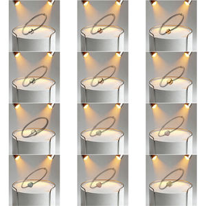 Pulsera de Cadena 925 con Diseño de Corazón y Serpiente, Broche de Árbol de Flores, Brazalete Decorativo para Mujer, Joyería, Regalo - Product Image 3