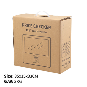 Terminal Punto de Venta con Pantalla LCD Todo en Uno de <span class=keywords><strong>11</strong></span>.6 Pulgadas con Sistema Operativo Android Windows, Verificador de Precios para Supermercado - Product Image 6
