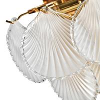 Vente directe d'usine, lampe murale LED créative en cristal de verre de style nordique, lampe murale de luxe pour hôtel, lampe de chevet, éclairage domestique