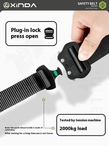 Xinda đai an toàn bảo vệ eo nửa thân leo cây ngoài trời dụng cụ ghế tập luyện vận hành vườn thoải mái - Product Image 4