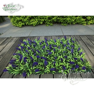 Le pareti artificiali del prato del prato del fiore blu del primo <span class=keywords><strong>giardino</strong></span> hanno decorato la <span class=keywords><strong>festa</strong></span> dell'erba della lavanda di nozze - Product Image 2