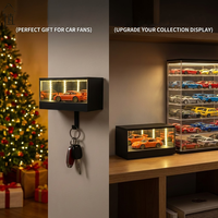 Lampe murale intelligente à détecteur de présence humaine InfinityGarageKeychain, lumière LED automatique, lampe tunnel créative pour la décoration d'entrée