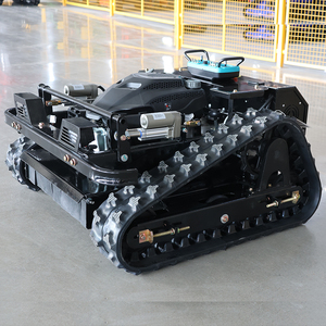 Tondeuse à <span class=keywords><strong>gazon</strong></span> robotisée sans fil tout-terrain verte de 800 mm à <span class=keywords><strong>prix</strong></span> d'usine pour terrains forestiers - Product Image 5