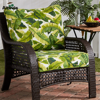 Canapé de salon de jardin anti-salissure personnalisé coussin imperméable pour chaise de terrasse profonde