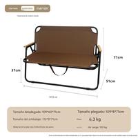 Chaise de camping en métal avec trépied, légère, en tissu Oxford 600D, résistante aux intempéries, pliable, pour la maison, la terrasse, le pique-nique en plein air, portable