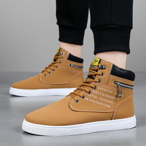 <span class=keywords><strong>Botas</strong></span> Casuales <span class=keywords><strong>de</strong></span> <span class=keywords><strong>Hombre</strong></span> Estilo Coreano 2026, Botines <span class=keywords><strong>de</strong></span> <span class=keywords><strong>Moda</strong></span> con Caña Alta - Product Image 4