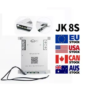 Tốt Nhất JK B1A8S20P BMS Thông Minh 12V 24V Có Hỗ Trợ Bluetooth Chức Năng Cân Bằng Chủ Động Cho Bộ Pin Năng Lượng Mặt Trời Lifepo4 Tự Làm