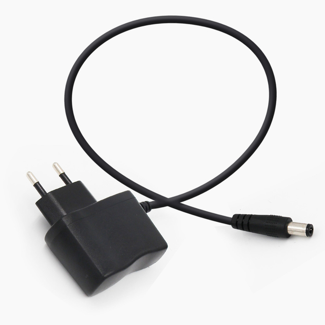 Dc Charger Male Plug 1.5m Cable Jack 5.5 X 2.1 Connector 12V 2000mA 5 Volt 2A Eu Ac Power Adapter