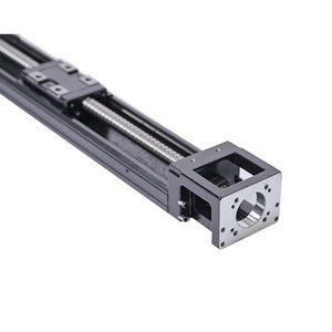 โมดูลเคลื่อนที่เชิงเส้น KK CNC มอเตอร์เหล็ก รางนำแบบสกรูไขว้ตรง คุณภาพสูง ได้รับการรับรองมาตรฐาน ISO9001 รุ่น MOK ใหม่ 30 40 50 60 - Product Image 1