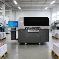 Imprimante UV à passage unique à vitesse rapide SU345 A3+ Machine d'impression UV à passage unique pour feuilles de matériaux/couverture de carnet/cartes en plastique