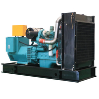 Groupe électrogène diesel à châssis ouvert 100 kW-200 kW, groupe électrogène portable de type ouvert avec démarrage électrique pour la maison et la ferme