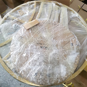 Support à gâteau suspendu en fer <span class=keywords><strong>d</strong></span>étachable avec cristaux et support en fer, idéal pour la <span class=keywords><strong>d</strong></span>écoration de gâteaux de mariage - Product Image 5