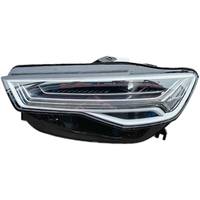 Pour Audi A6L C7PA Phares à LED matriciels 12V 6000K Système d'éclairage adaptatif Haute qualité 25W 4000 Lumens pour véhicules 2016-2018