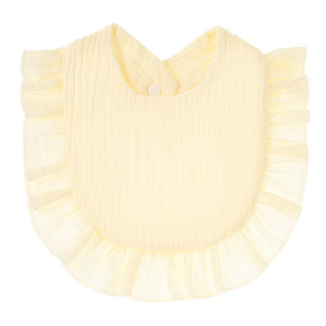 Vente en gros de bavoirs pour filles bavoirs pour bébés serviette de salive pour tout-petits bavoirs de bave de couleur unie pour bébés filles - Product Image 5
