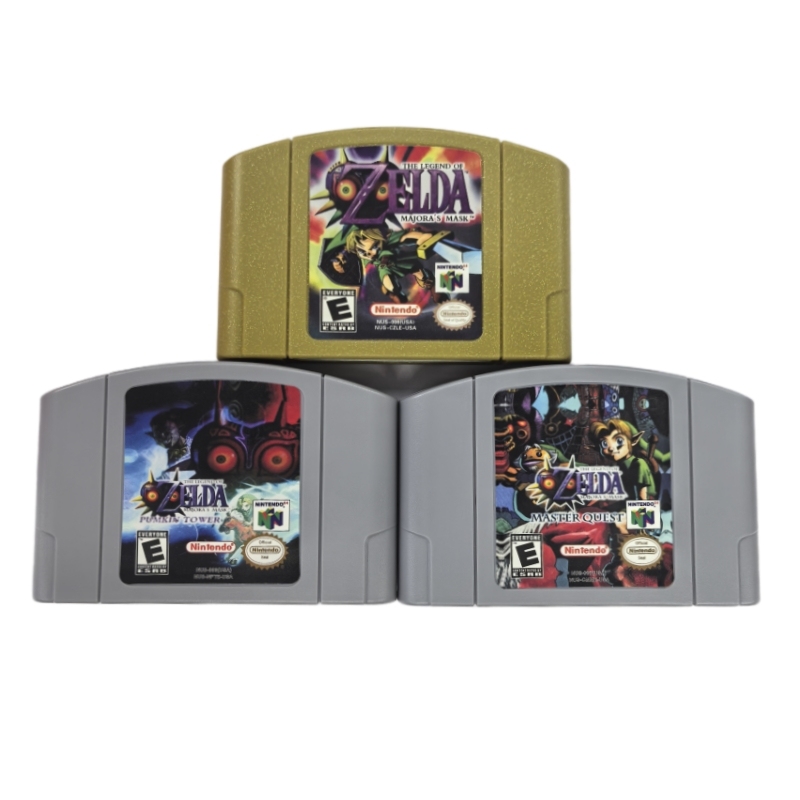 N64 the Legend of Zelda Series - USA Version Game Cartridges