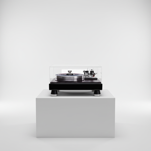 Cache-poussière en acrylique pour platine vinyle transparent personnalisé pour platines vinyles stéréo boutique vente en gros - Product Image 2